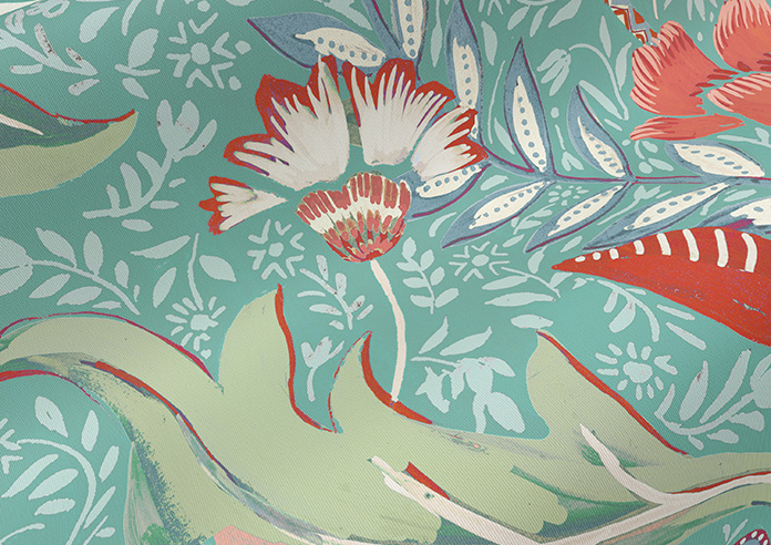 Folklore, Azure - Roller Blind - Image 4